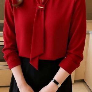 Scarlet Executive Blouse